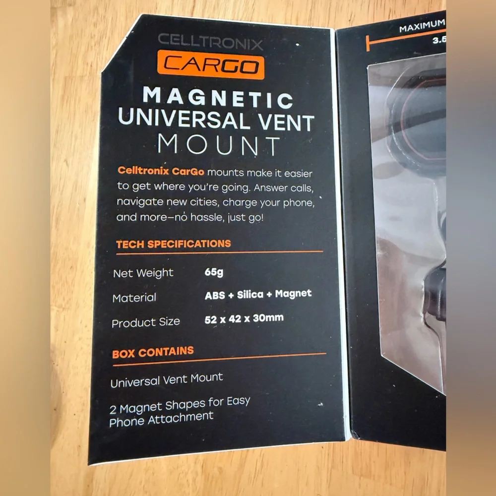 Celltronix Cargo Magnetic Universal Vent Mount